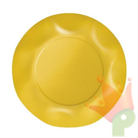 PIATTI PIANI GIALLO SOLE 10 PZ 25 CM