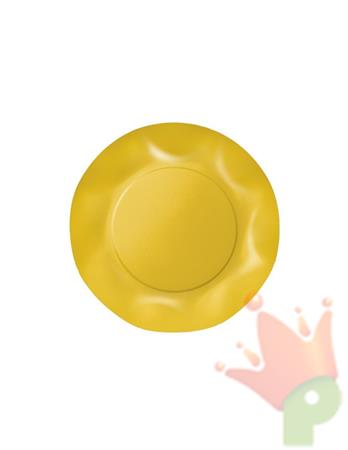 PIATTI DESSERT GIALLO SOLE 10 PZ 19,5 CM