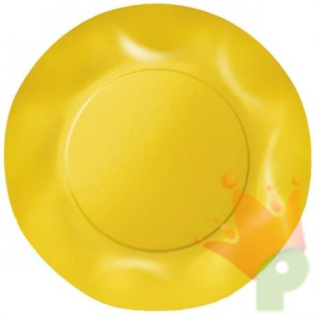 PIATTI GIALLO SOLE 28,5 CM 10 PZ