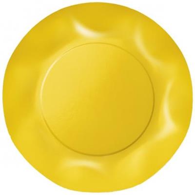 PIATTI GIALLO SOLE 28,5 CM 10 PZ