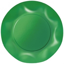 PIATTI VERDE BANDIERA 28,5 CM 10 PZ