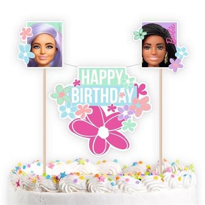 CAKE TOPPER BARBIE SWEET LIFE 26X15 CM