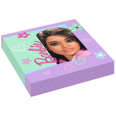 TOVAGLIOLI BARBIE SWEET LIFE 33X33 CM 20 PZ