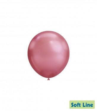 PALLONCINI SOFT LINE CHROME 5-13CM ROSA 114 100pz