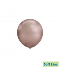 PALLONCINI SOFT LINE CHROME 5-13CM ROSA GOLD 118 100pz