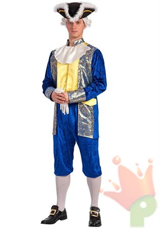 COSTUME CAVALIERE BLU TG. UNICA