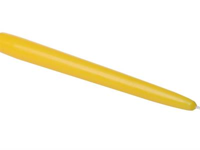 CANDELA CONICA 240/24MM GIALLO