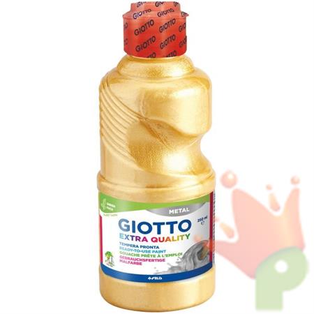 TEMPERA ACRILICA METAL 250ML ORO GIOTTO