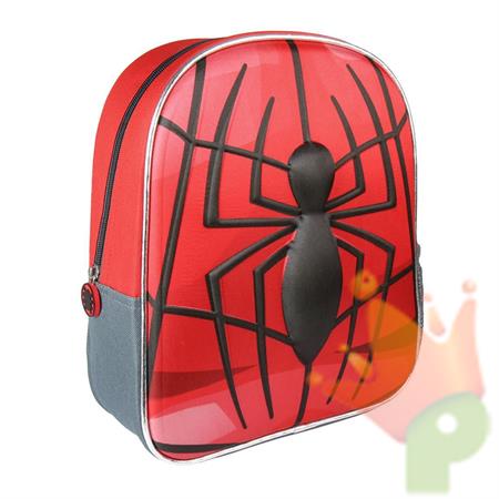 ZAINO ASILO SPIDERMAN 3D 31X25X10 CM