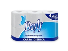 CARTA IGIENICA DAYLY 6 ROTOLI 4 VELI