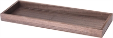 VASSOIO DI LEGNO MARRONE 40X14X3 CM