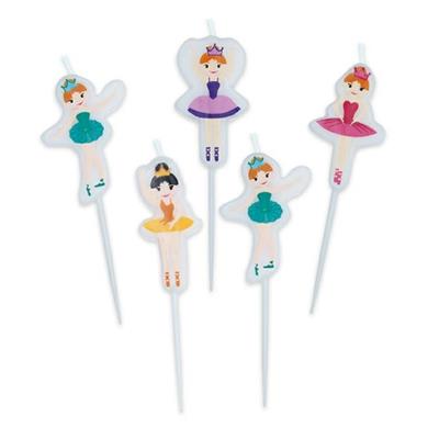 CANDELINE PICKS I LOVE BALLET 8CM 5PZ