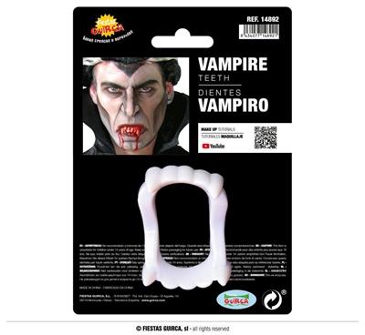 DENTI VAMPIRO FLUORESCENTI