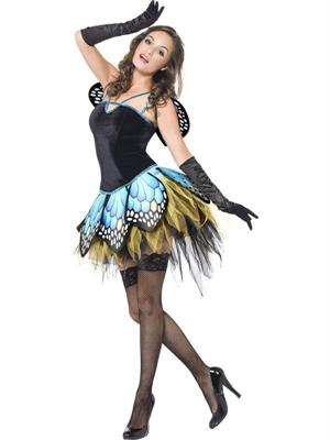 COSTUME FARFALLA BOUTIQUE DONNA ADULTA TAGLIA L