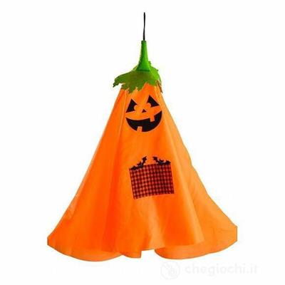 FANTASMINO ARANCIONE DECORAZIONE HALLOWEEN  H.80 CM