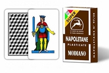 CARTE DA GIOCO NAPOLETANE MARRONE SUPER MODIANO