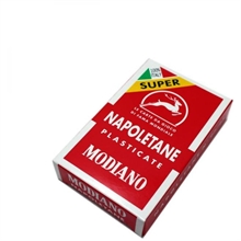 CARTE DA GIOCO NAPOLETANE ROSSO SUPER MODIANO