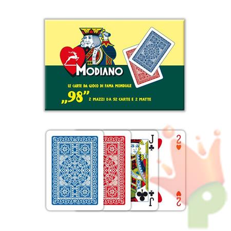 CARTE DA GIOCO RAMINO 98 MODIANO