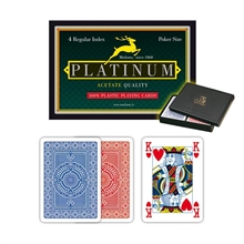 CARTE DA GIOCO RAMINO ACETATO 4 REGULAR IDEX