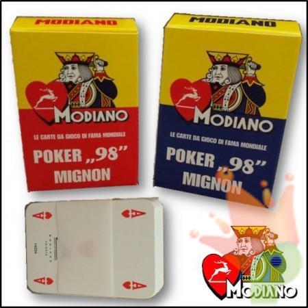 CARTE DA GIOCO MIGNON DA POKER MODIANO