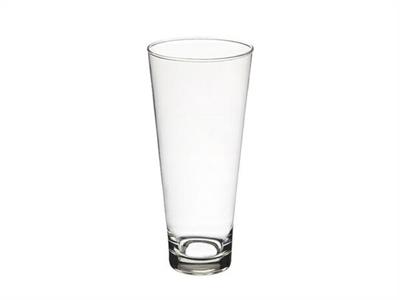 VASO CONICO VETRO H.30cm D.15cm