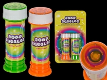 BOLLE DI SAPONE CON GIOCO DI PAZIENZA 50ML 2PZ