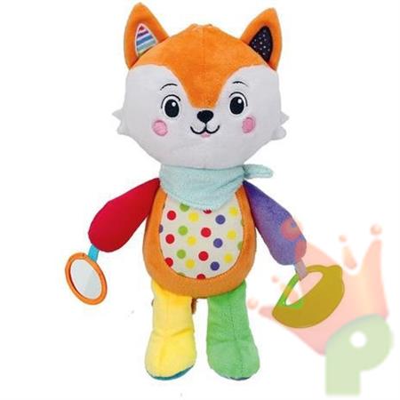 PELUCHE PER NEONATI FOX ACTIVITY PLUSH CLEMENTONI