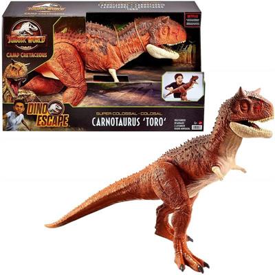 JURASSIC WORLD CARNOTAURUS TORO SUPER COLOSSALE