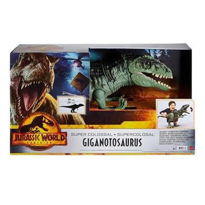 JURASSIC WORLD GIGANTOSAURO SUPER COLOSSAL