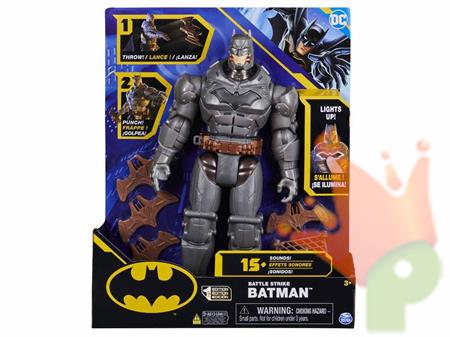 BATMAN DELUXE BATTLE STRIKE CON SUONI