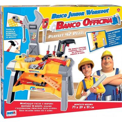 GIOCO BANCO OFFICINA BRICO JUNIOR 42PZ