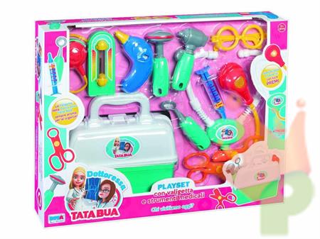 PLAYSET GIOCO DOTTORESSA TATA BUA CON ACCESSORI