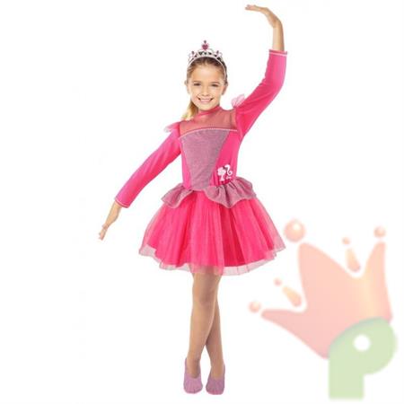 COSTUME BARBIE BALLERINA 4-5 ANNI