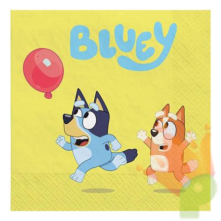 TOVAGLIOLI BLUEY 33X33 CM 20 PZ