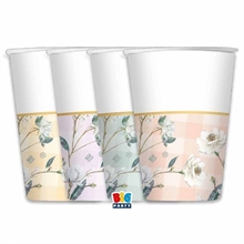 BICCHIERI FLORAL VICHY 8 PZ 200 CC