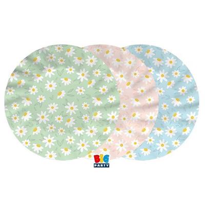 PIATTI FIORI MARGHERITE DAISY 25 CM 6 PZ