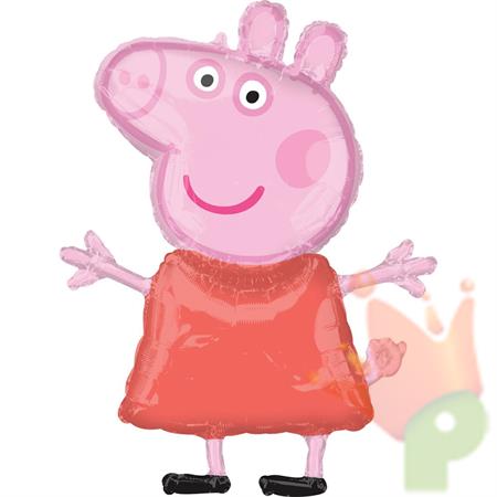 PALLONCINO SUPERSHAPE PEPPA PIG 63X81 CM