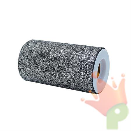 ROTOLO TULLE 12,5X25MT PRESTIGE SILVER GLITTER