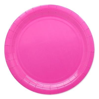 PIATTI 24CM ECOLOR FUCSIA 25PZ