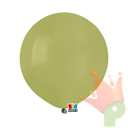 PALLONCINI 19INCH 48 CM VERDE OLIVA 25 PZ