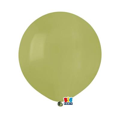 PALLONCINI 19INCH 48 CM VERDE OLIVA 25 PZ