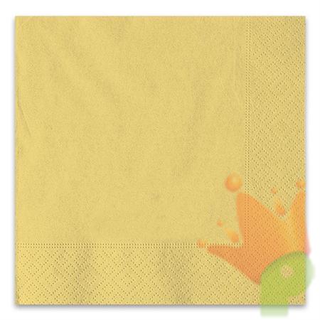 TOVAGLIOLI ECOLOR 33X33 GIALLO BABY 40 PZ