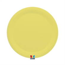 PIATTI ECOLOR GIALLO BABY 25 PZ 24 CM