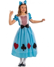 COSTUME ALICE TAGLIA VI 8-9 ANNI