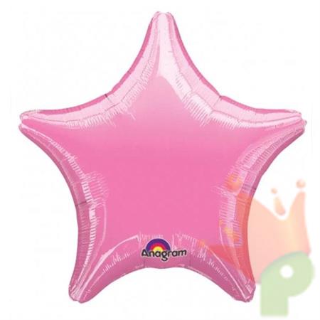 PALLONCINO MYLAR 18INCH STELLA ROSA