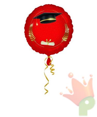 PALLONCINO TOCCO LAUREA / DIPLOMA PERSONALIZZABILE 45 CM