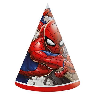 CAPPELLINI IN CARTA SPIDERMAN CRIME FIGHTER 6 PZ