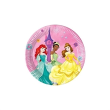 PIATTI PRINCIPESSE DISNEY LIVE YOUR STORY 20 CM 8 PZ