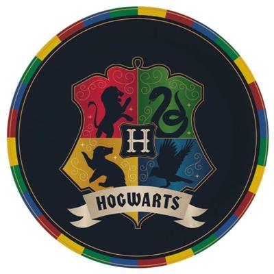 PIATTI IN CARTA HARRY POTTER 23 CM 8 PZ