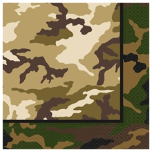 TOVAGLIOLI MILITARY CAMO 16 PZ 33X33 CM